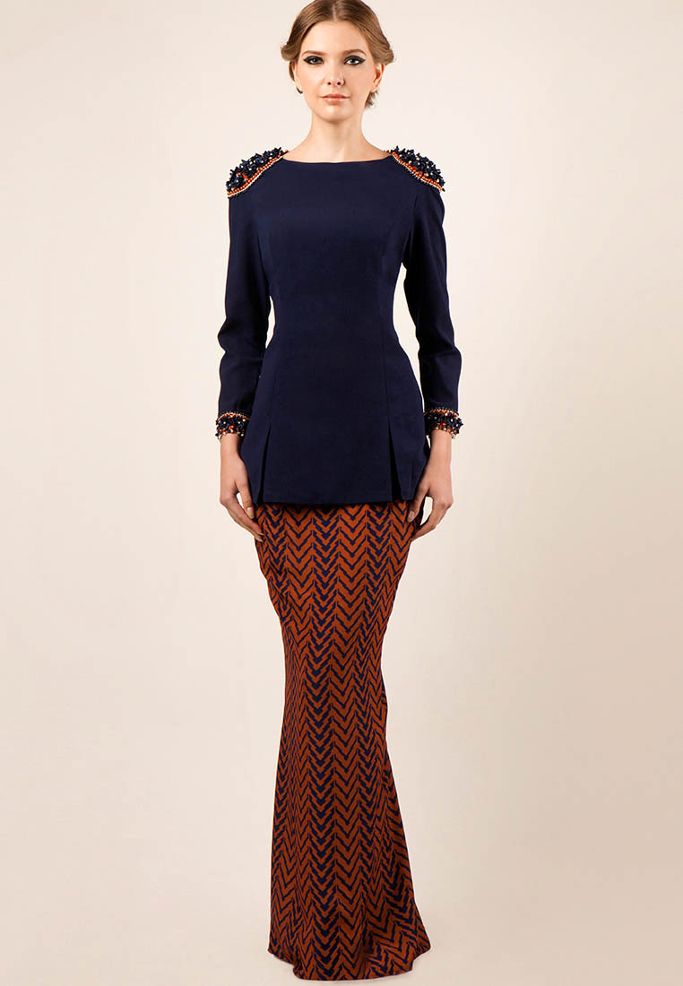  Fesyen Terkini Jovian Mandagie baju kurung moden lace 